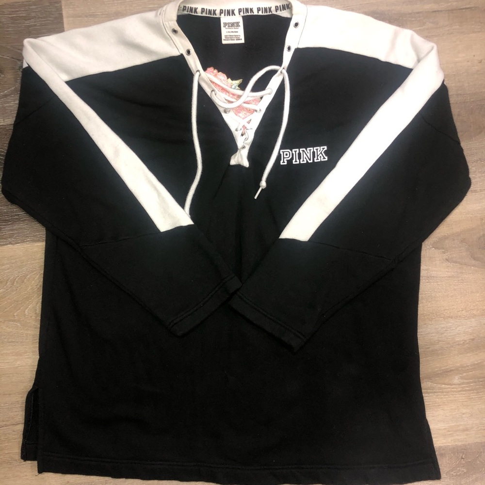 VS Pink Long Sleeve, Large